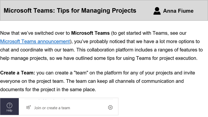 Microsoft Teams Guide